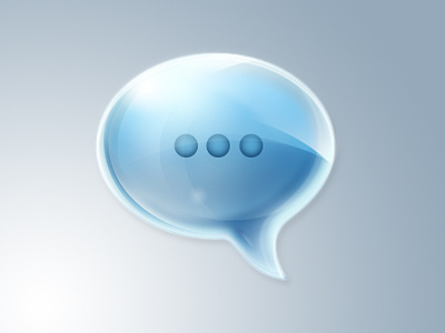 Message Bubble bubble chat graphic icon mac message photoshop talk