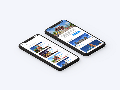 Travel App app ui ui design