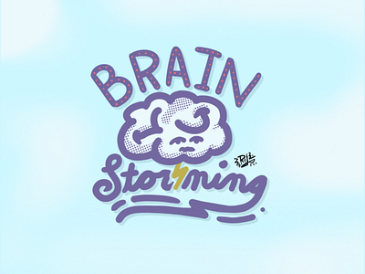 Brain storming procreate