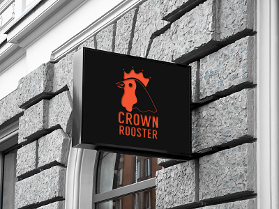 Crown Rooster branding chicken crown rooster identity logo packaging pollo restaurant rooster