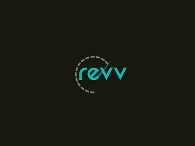 Revv Brand Identity branding design logo vector