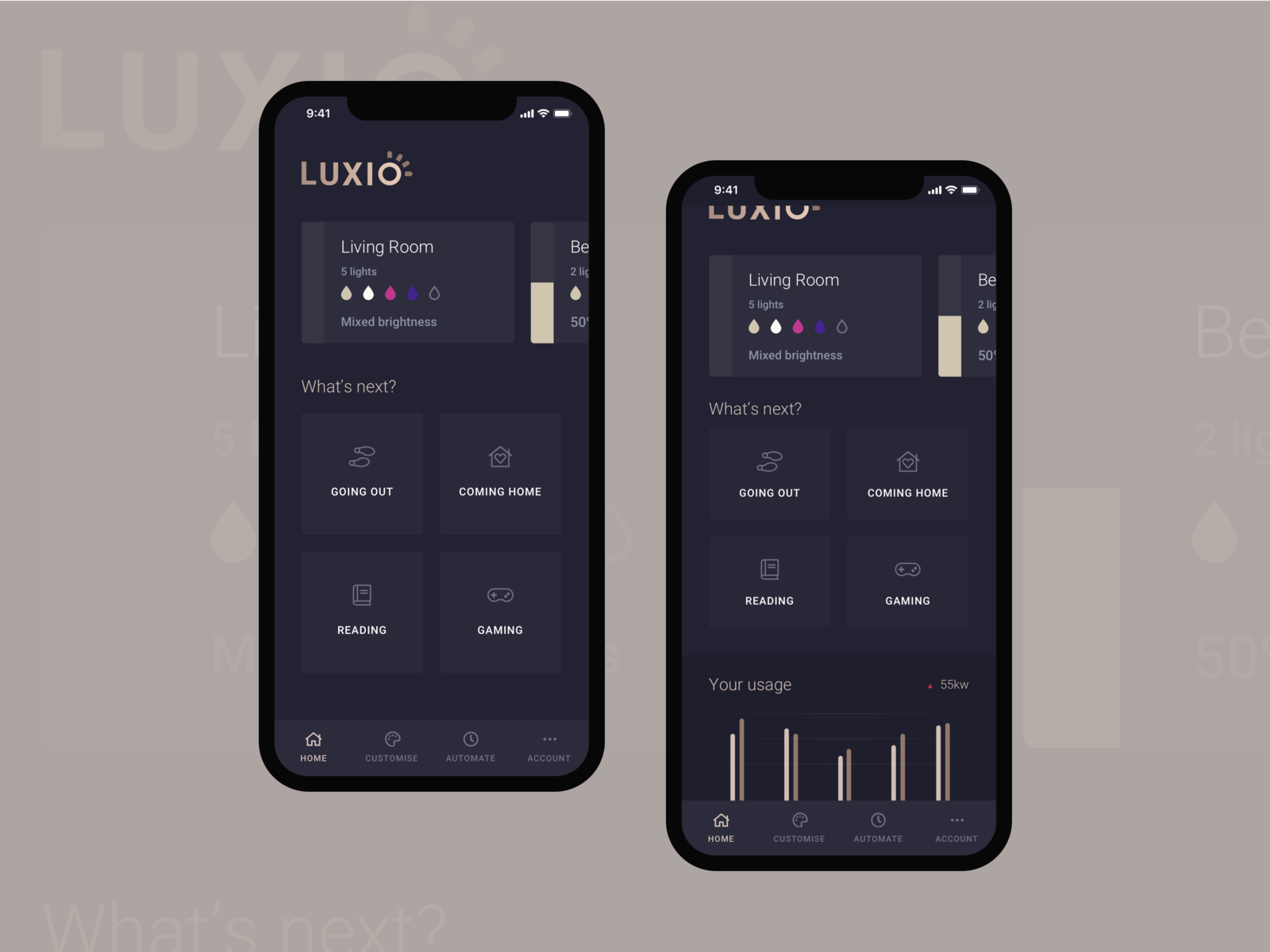 Smart Lighting App by Laura Eddy on Dribbble