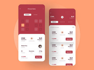 Flight Ticket Booking App