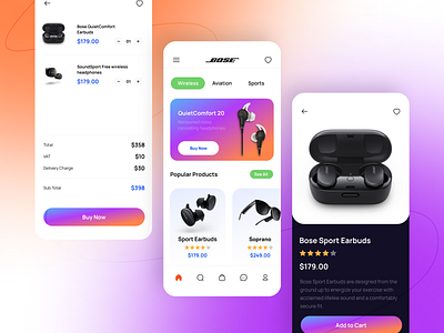 Bose Shopping App