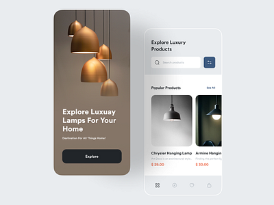 Lamp 🪔 Shopping App
