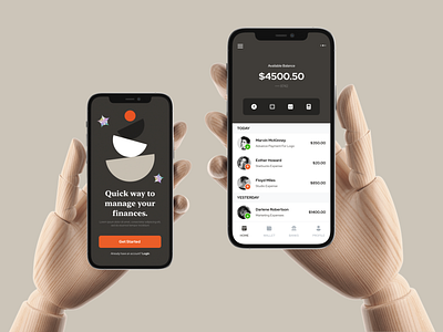 Banking App Concept app appui banking concept dailyui design figma finance fintech ios minimal minimalapp mobile mobileapp mobileui ui uidesign ux