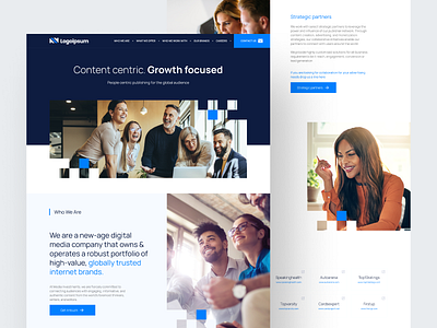 Corporate Landing Page