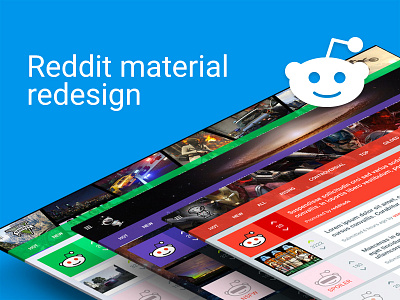 Reddit material redesign argentina design google material reddit redesign ui ux web