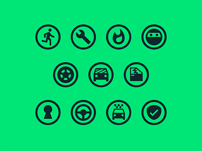 Project icons argentina blue ensurance green icon material