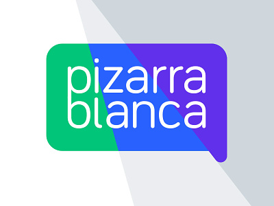 Pizarra Blanca argentina communication conversation dialog diálogo education globo logo pizarra