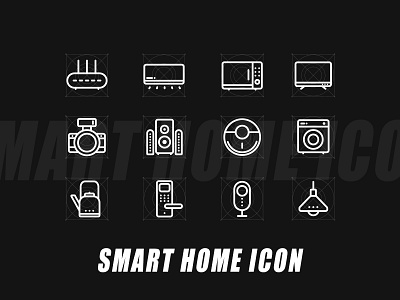 Smart Home Icon app design icon logo ui ux web