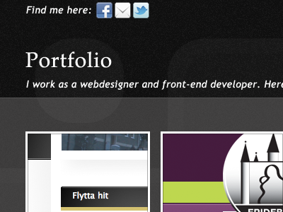 My Portfolio portfolio web design website