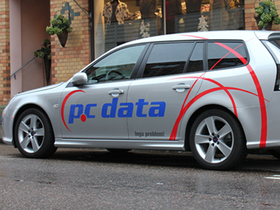 Pc Data car saab stripes