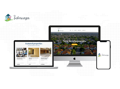 Real Estate Website Agency app design illustration real estate real estate agency ui ux web web design