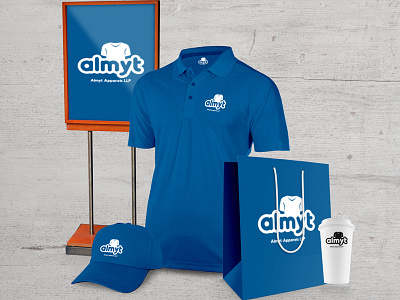 AlmyT Logo Variations branding design ecommerce illustration logo logodesign printing ui ux