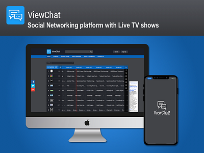 A Social Networking Platform with live TV shows app design live tv marketplace mobile app social networking tv shows ui ux web and mobile app web app