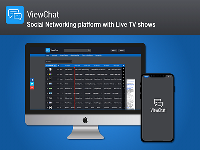 A Social Networking Platform with live TV shows