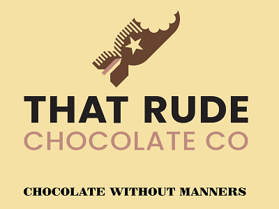 That Rude Chocolate Co - Vertical branding design identity design identity designer logo design vertical