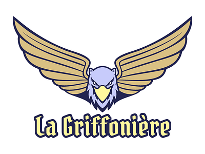 Logo bird charity eagle griffin icon logo mark mikedidthis non profit wings