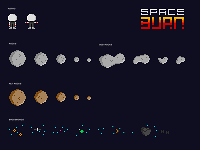 Space Burn - js13k