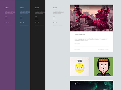 Eston - Ghost and Wordpress Theme