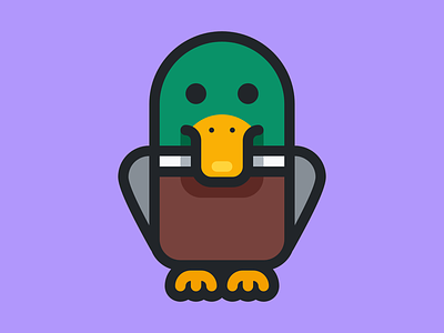 Avatars - easwee avatar duck illustration mallard quack vector