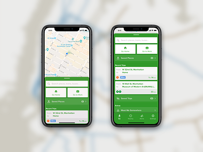 Citymapper iOS Home Screen Redesign
