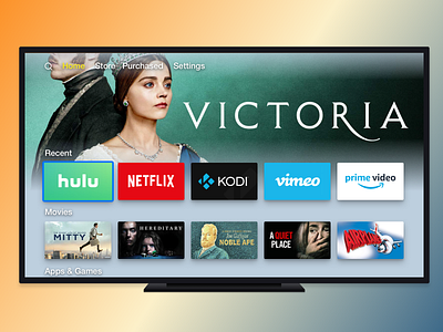 Amazon Fire TV Interface amazon fire tv homepage interface ui