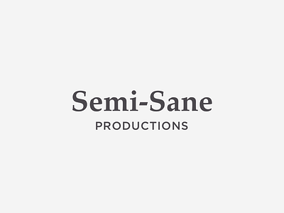 Semi-Sane Logo Remake 01