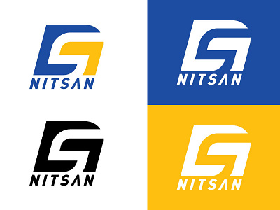 NITSAN Logo Design Concepts beautiful brand concept creative design icon identity logo minimalist professional