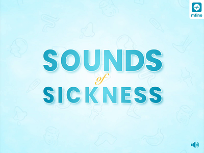 Sounds of Sickness animation beautiful concept corporate creative design doctor doctors funny health healthcare healthy minimalist motion graphic music professional sick sickness social media sound