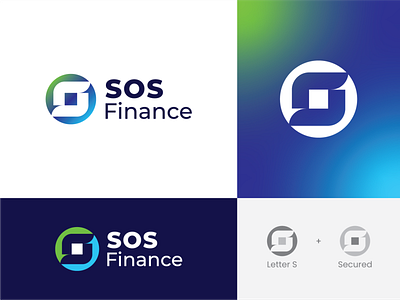 SOS Finance Logo Design 1