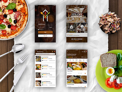 Mammamia App Design Showcase app arabian beautiful design dessert food house mammamia professional restaurant uiux