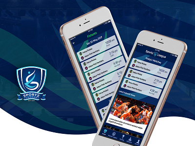 Sportz League App Design