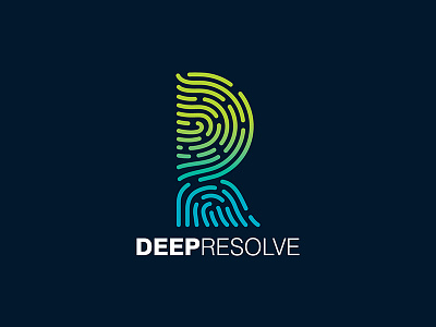 Deep Resolve - Logo Design Concept brand corporate creative cyber deep design identity logo resolve security