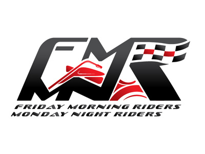 FMR MNR Logo beautiful bike brand branding concept creative design friday identity logo minimalist modern monday morning night professional racing riders sports vector