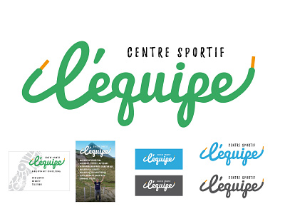 Logo presentatie "l'equipe"