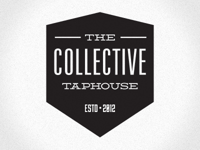 Collective Logo Concept 4 beer crest identity logo shield taproom