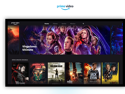 Redesign Amazon Prime Video - Part 1