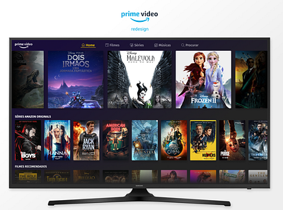 Redesign Amazon Prime Video - Part 2 amazon amazonprime amazonprimevideo movie streaming tv ui ux video