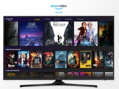 Redesign Amazon Prime Video - Part 2 amazon amazonprime amazonprimevideo movie streaming tv ui ux video