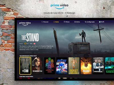 Como melhorei a experiência da Amazon Prime Video amazon amazon prime video netflix prime video redesign streaming tv ux