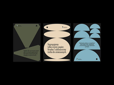 Zasady Segregacji Odpadów w Warszawie animated poster animation branding kapustin poster design rebranding recycling redesign