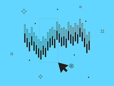 Graph from Tokyo Illustrations 2.0 ⛩ chart click design digital graph illustration kapustin linear mouse outline tokyo vector