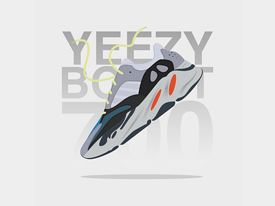 Yeezy Boost 700 700 boost fashion illustration kanye shoes sneakers yeezy