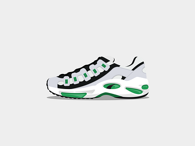 Pumа CELL Endura cell design endura green illustration pumа shoes sneakers vector