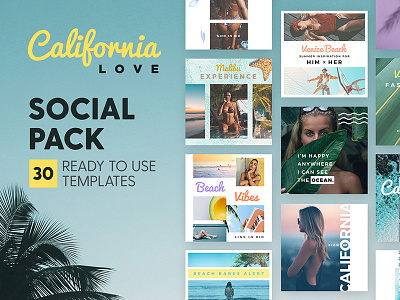 California Love - Social Pack