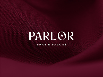 PARLOR clean design logo logo design luxury logo minimal modern salon logo simple spa logo