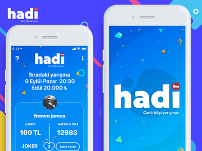 Hadi live trivia game!