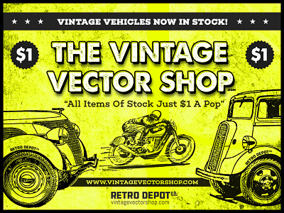Retro Depot Co. Awesome Vintage Vectors for Your Designs retro design retro vectors vectors vintage design vintage graphics vintage vectors